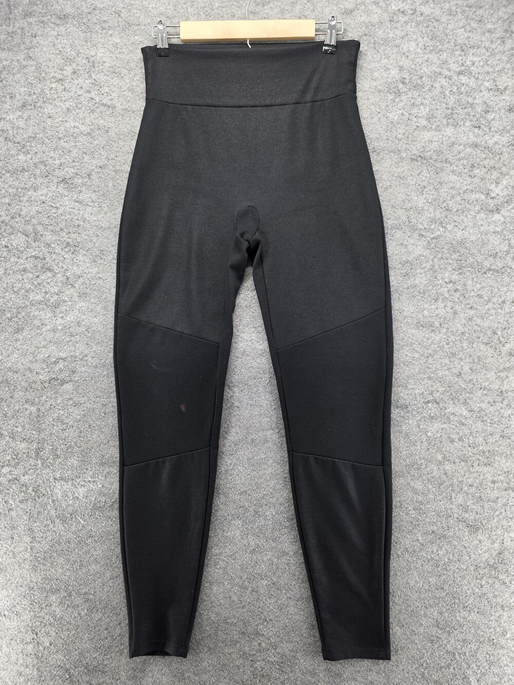 Assets by Spanx Leggings Womens Large Black High Rise Shaping Tummy Control